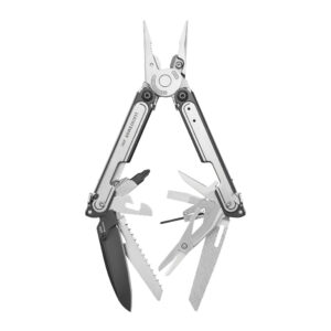 Leatherman ARC Multi-Tool shown with all tools open on a white background.