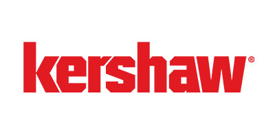 Kershaw wordmark in red on a white background.